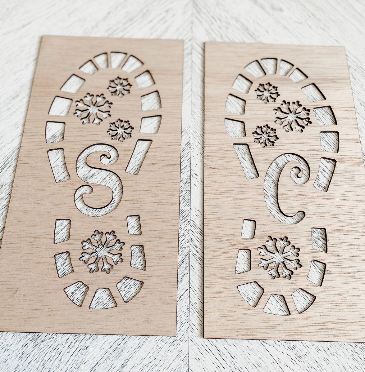 Santa Feet Stencil – Wood Be Awesome Gifts