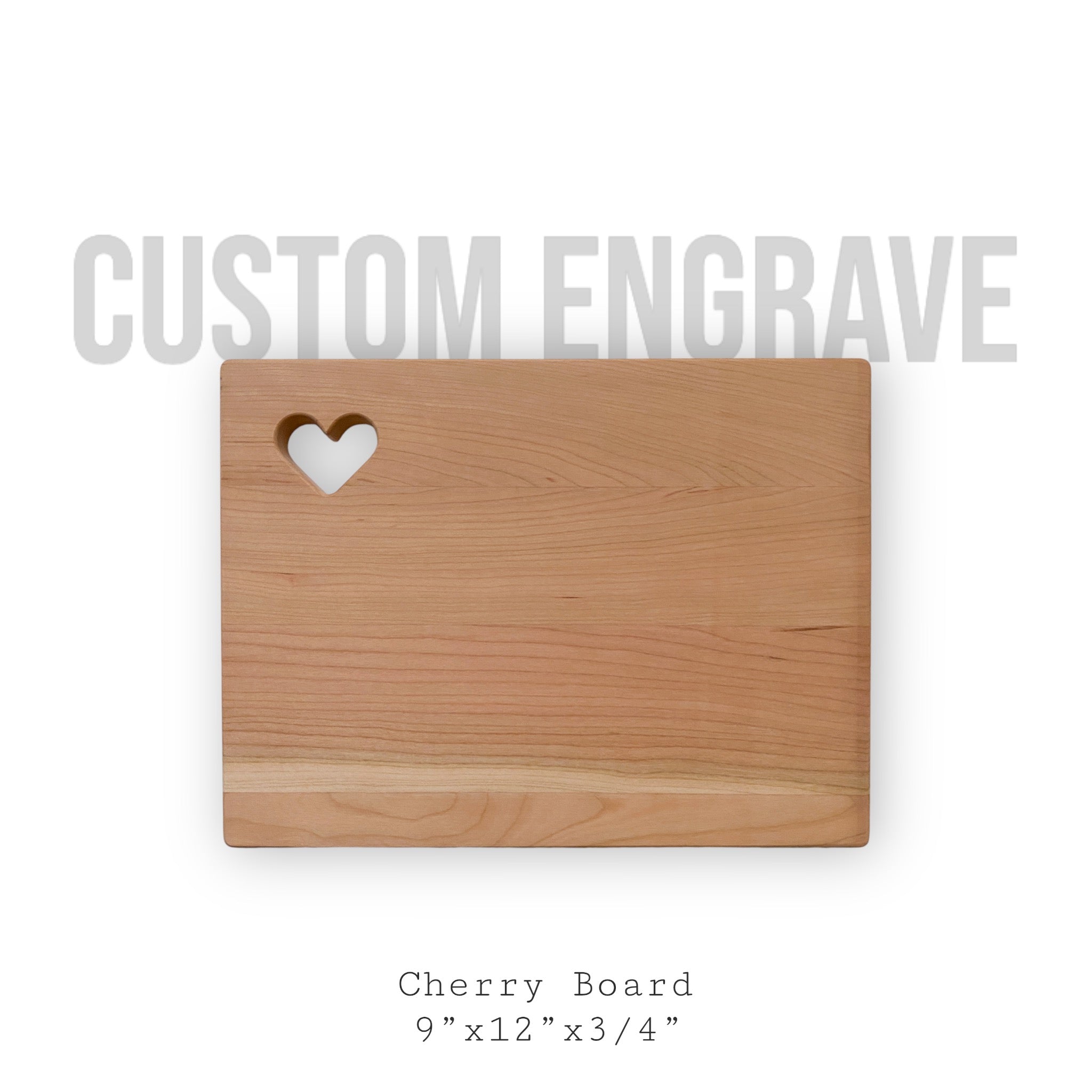 Engraved Cutting Board - 9"X12" - Aspen & Co Designs