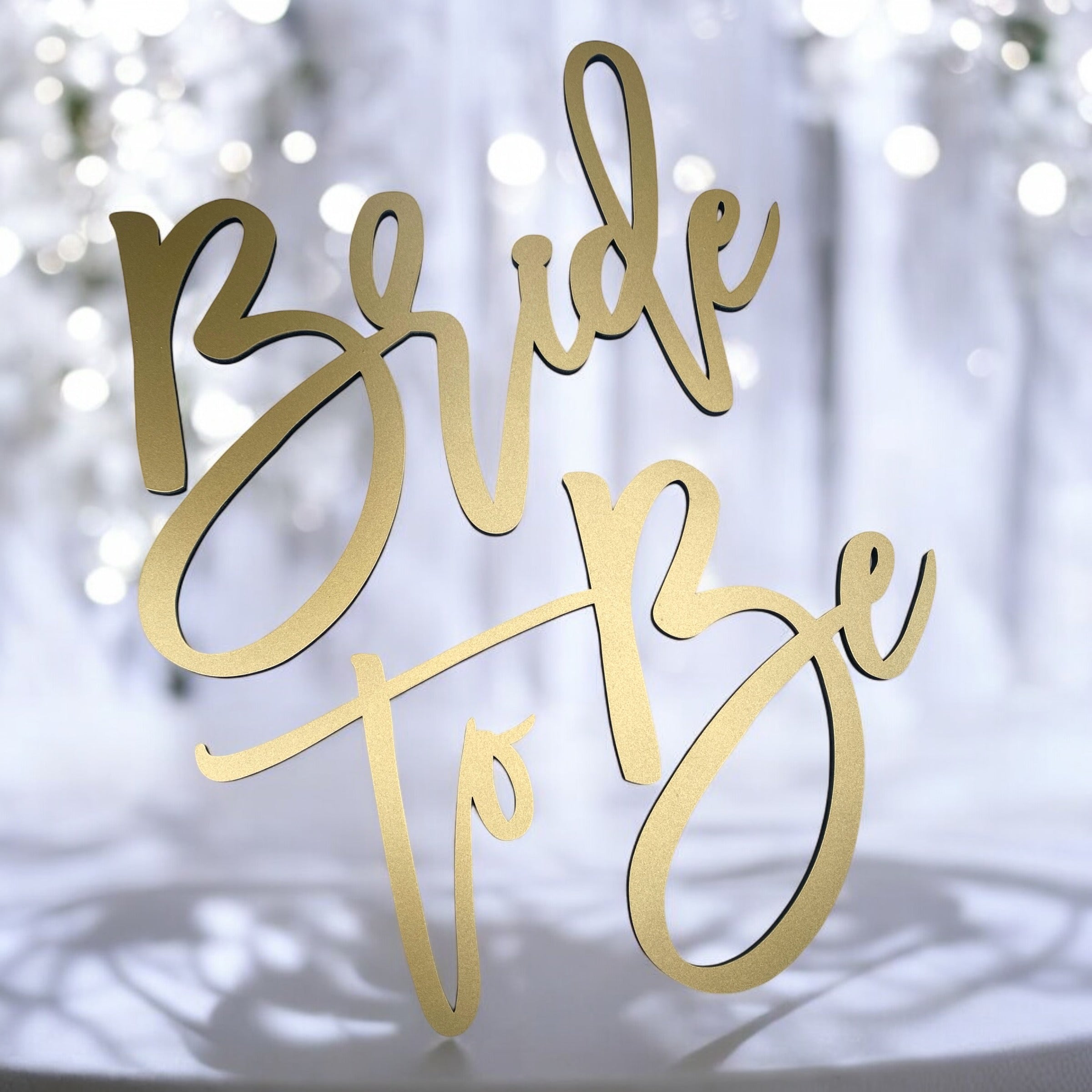 Wooden Bride To Be Sign - Aspen & Co Designs