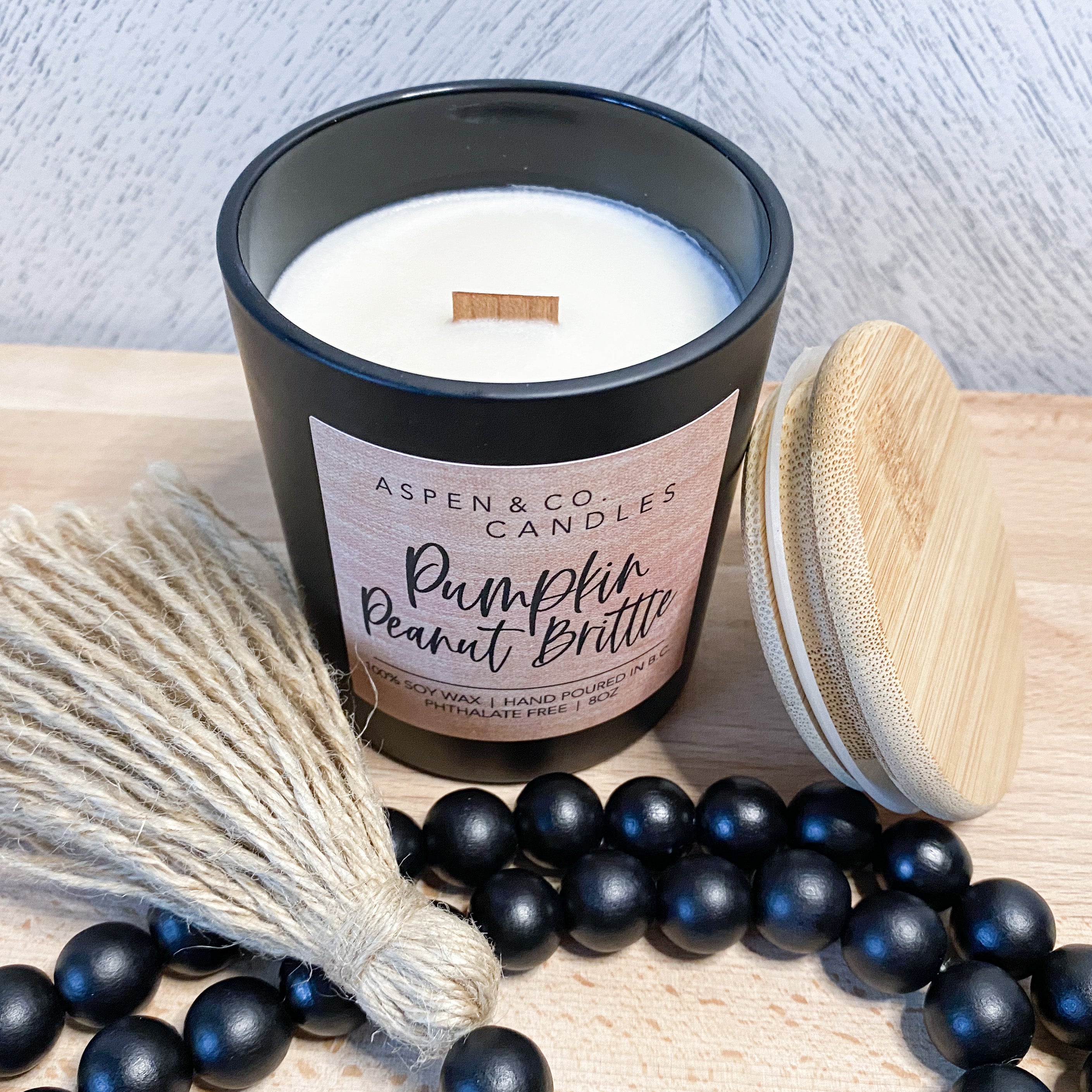 Pumpkin Peanut Brittle Candle