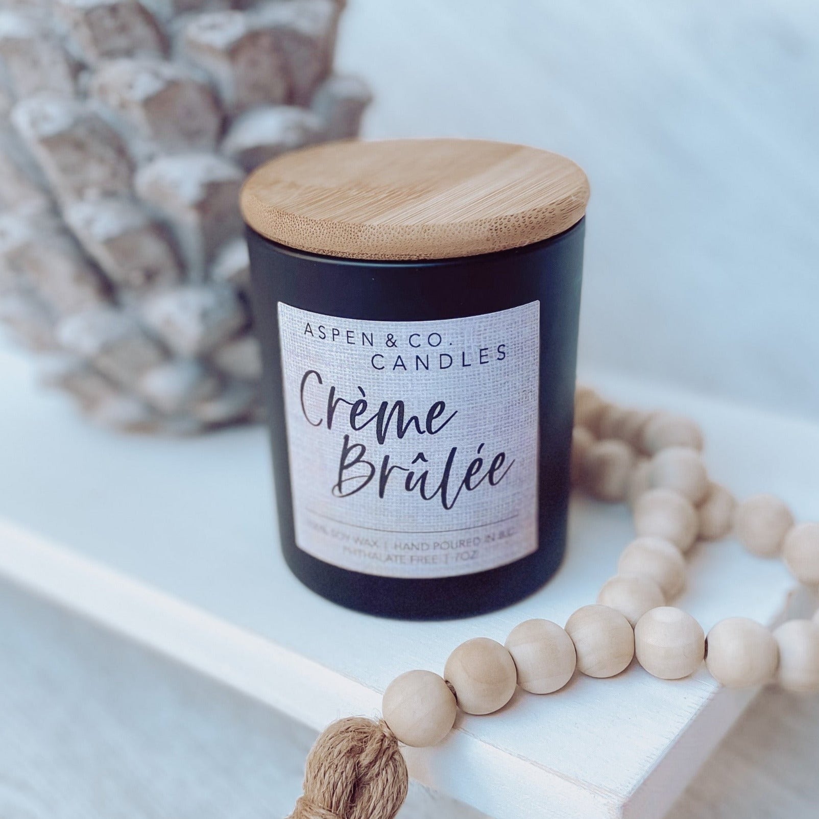 Creme Brulee Candle - Aspen & Co Designs