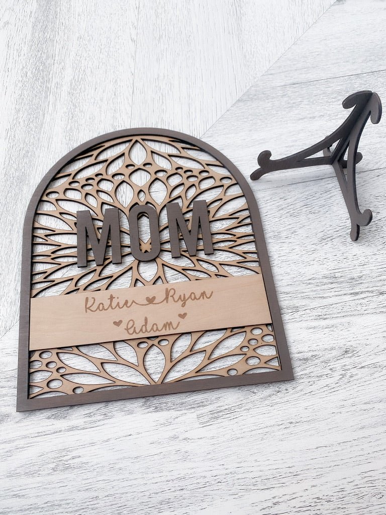 Custom MOM Arch Sign – Aspen & Co Designs