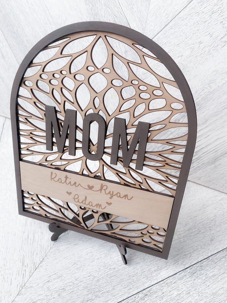 Custom MOM Arch Sign – Aspen & Co Designs