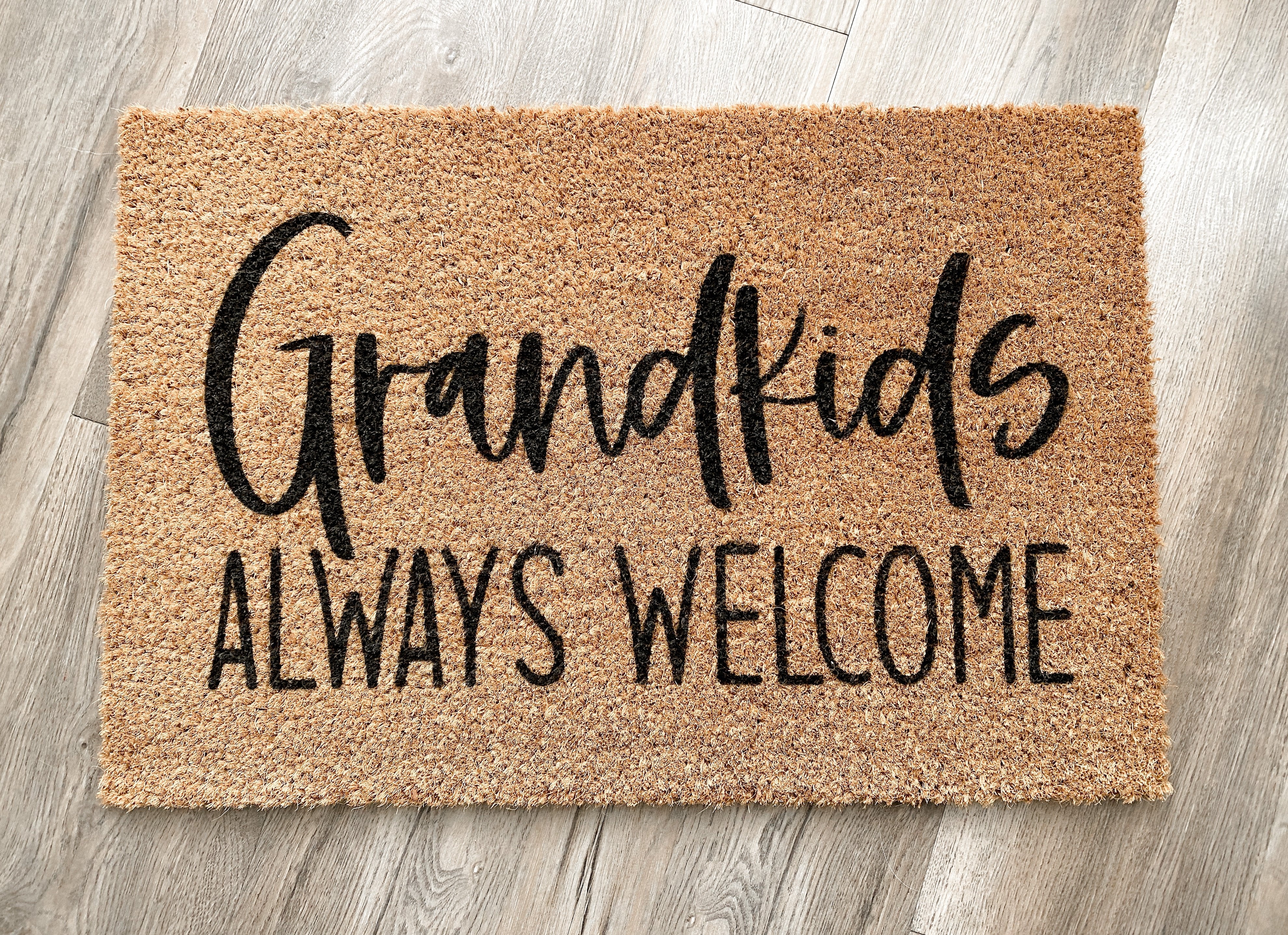 Grandkids Always Welcome Doormat - Aspen & Co Designs