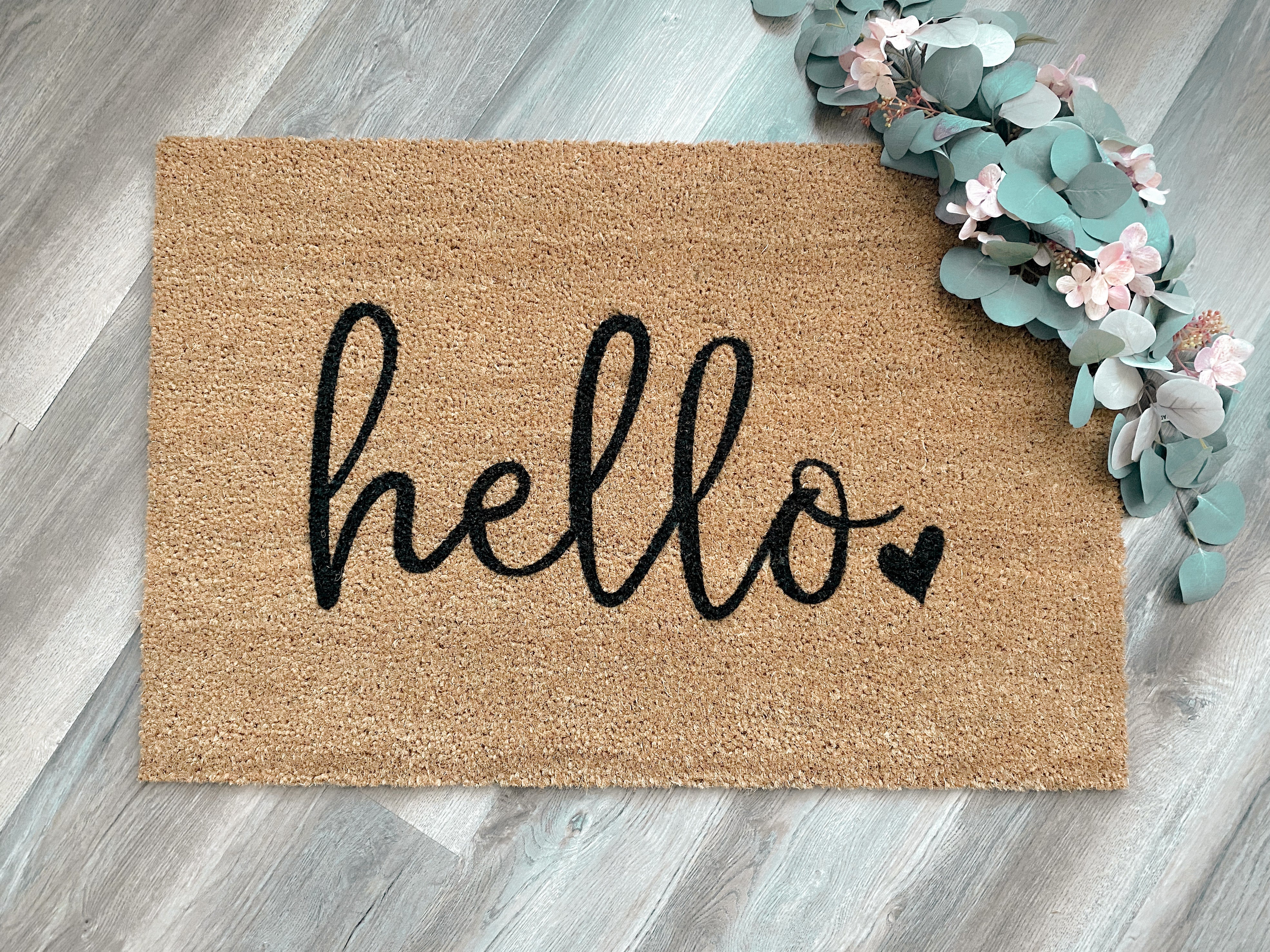 Hello Doormat - Aspen & Co Designs