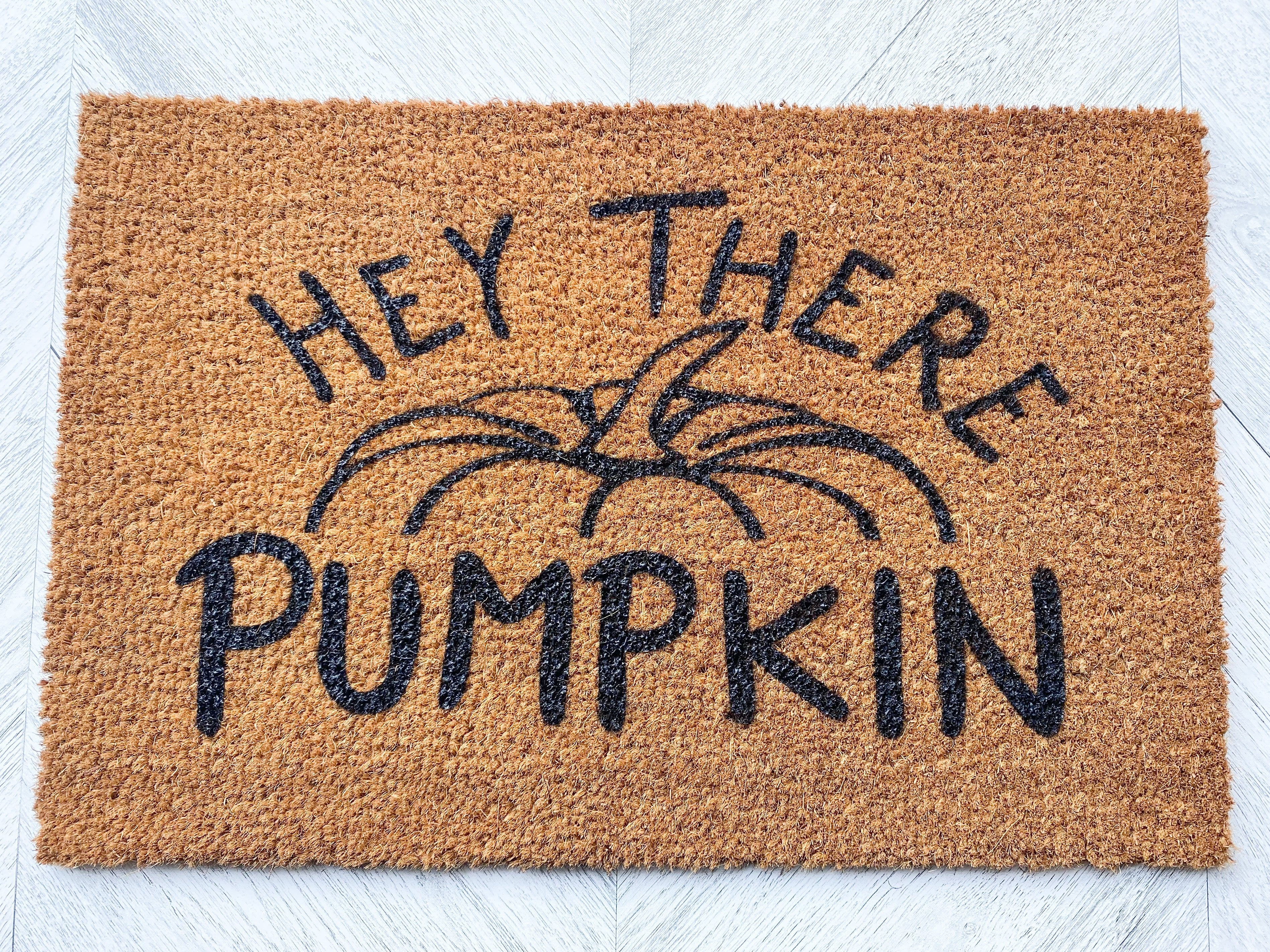 Hey There Pumpkin Doormat - Aspen & Co Designs