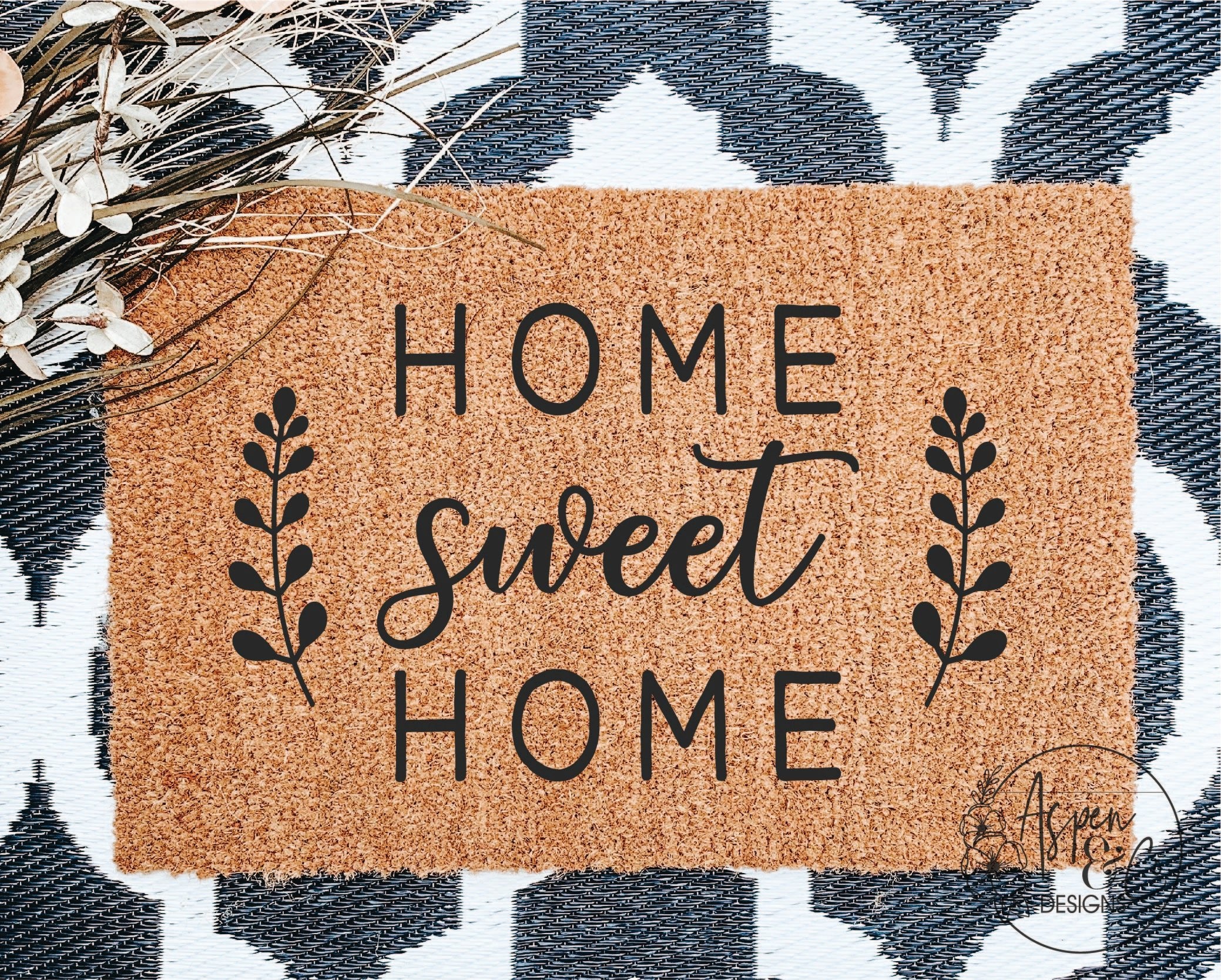 Home Sweet Home Doormat - Aspen & Co Designs