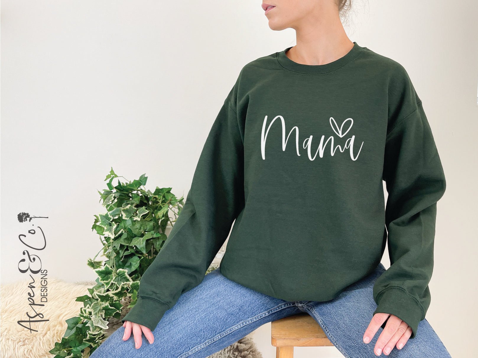 Mama Crewneck Sweatshirt - Aspen & Co Designs