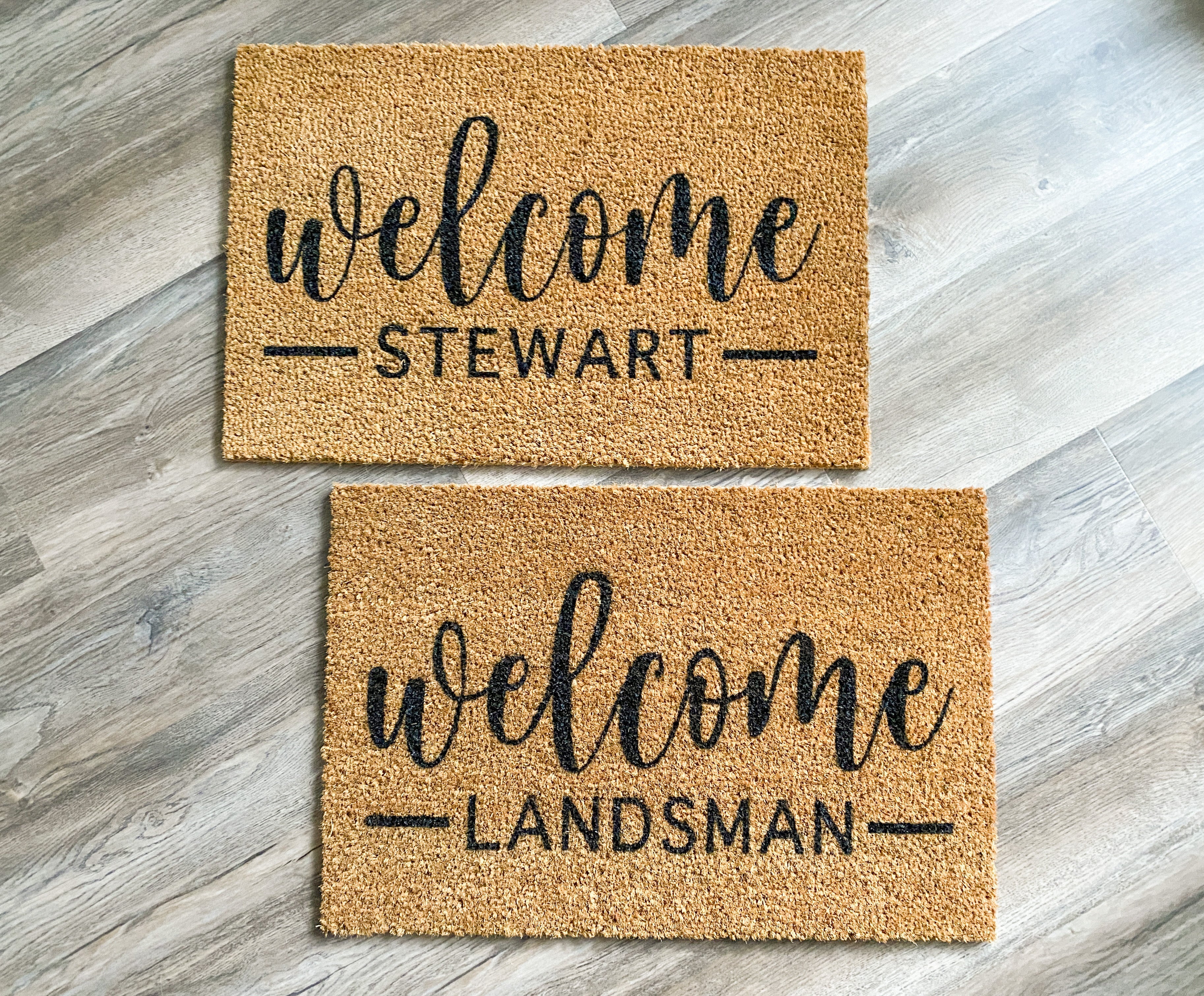 Personalized Family Name Doormat