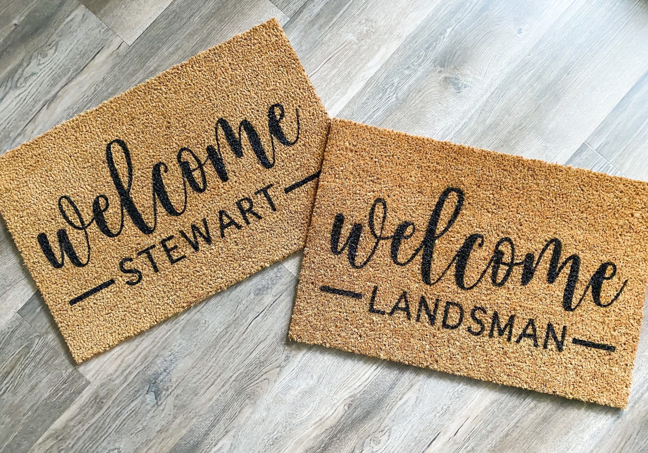 Personalized Family Name Doormat