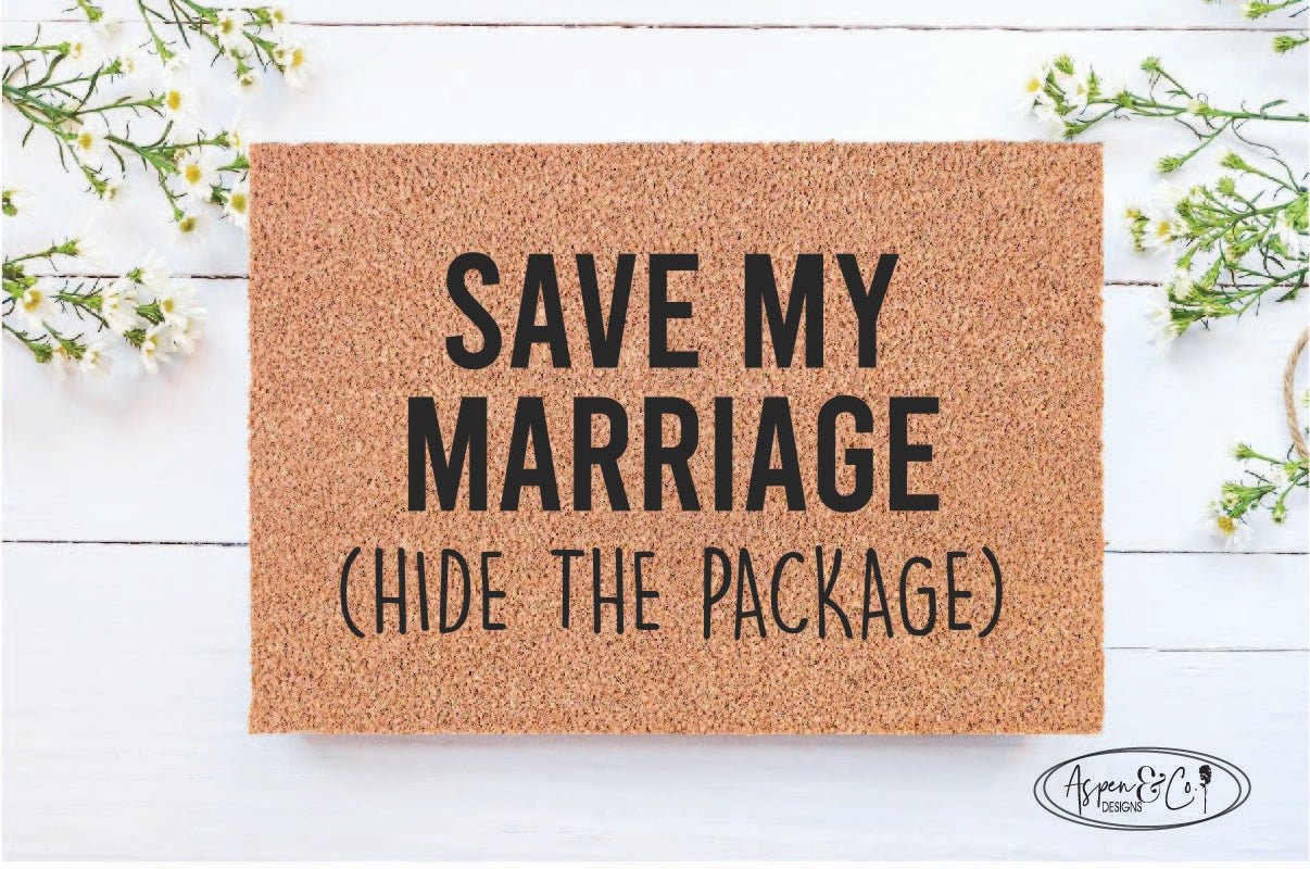 Save My Marriage Doormat