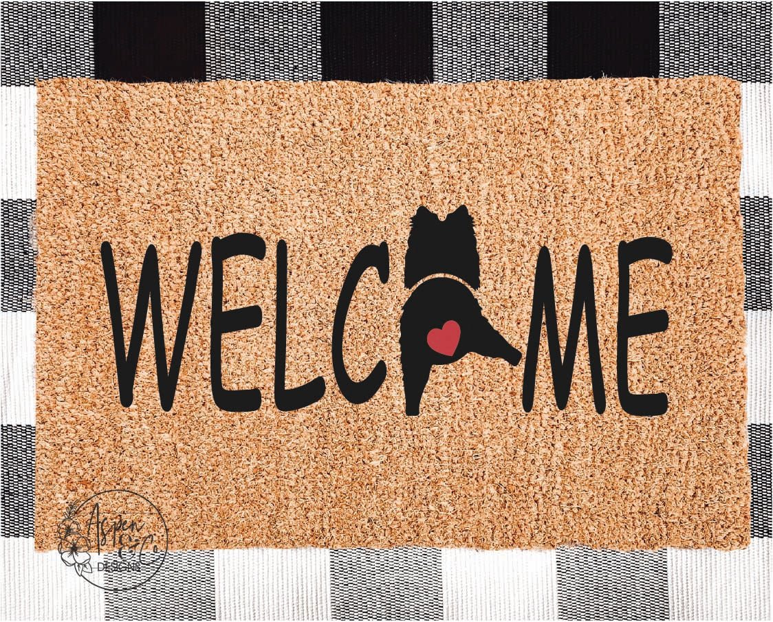 Welcome Dog Doormat