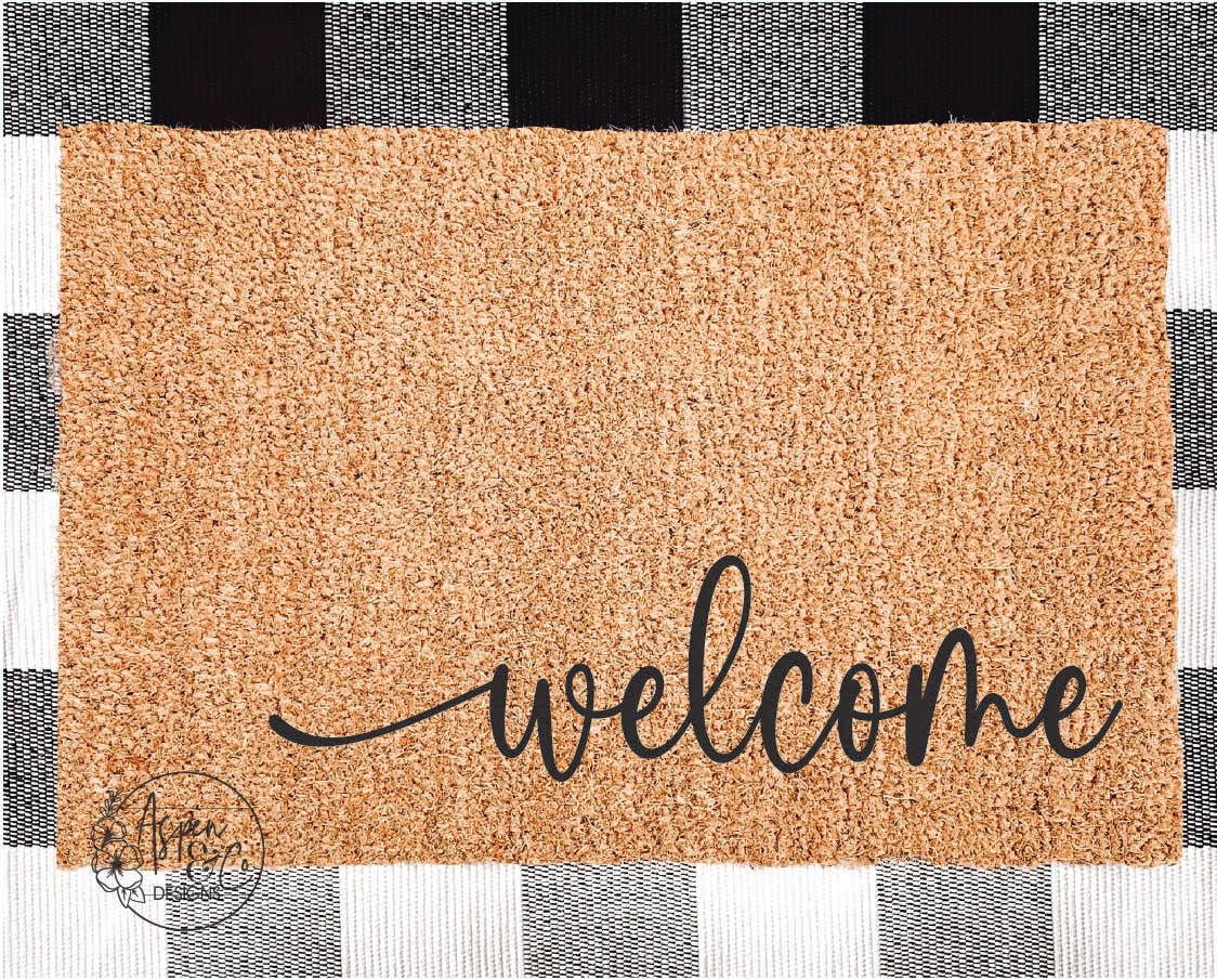 Welcome Doormat