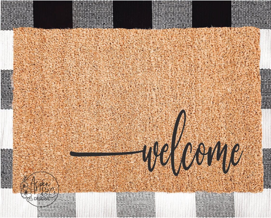 Welcome Doormat