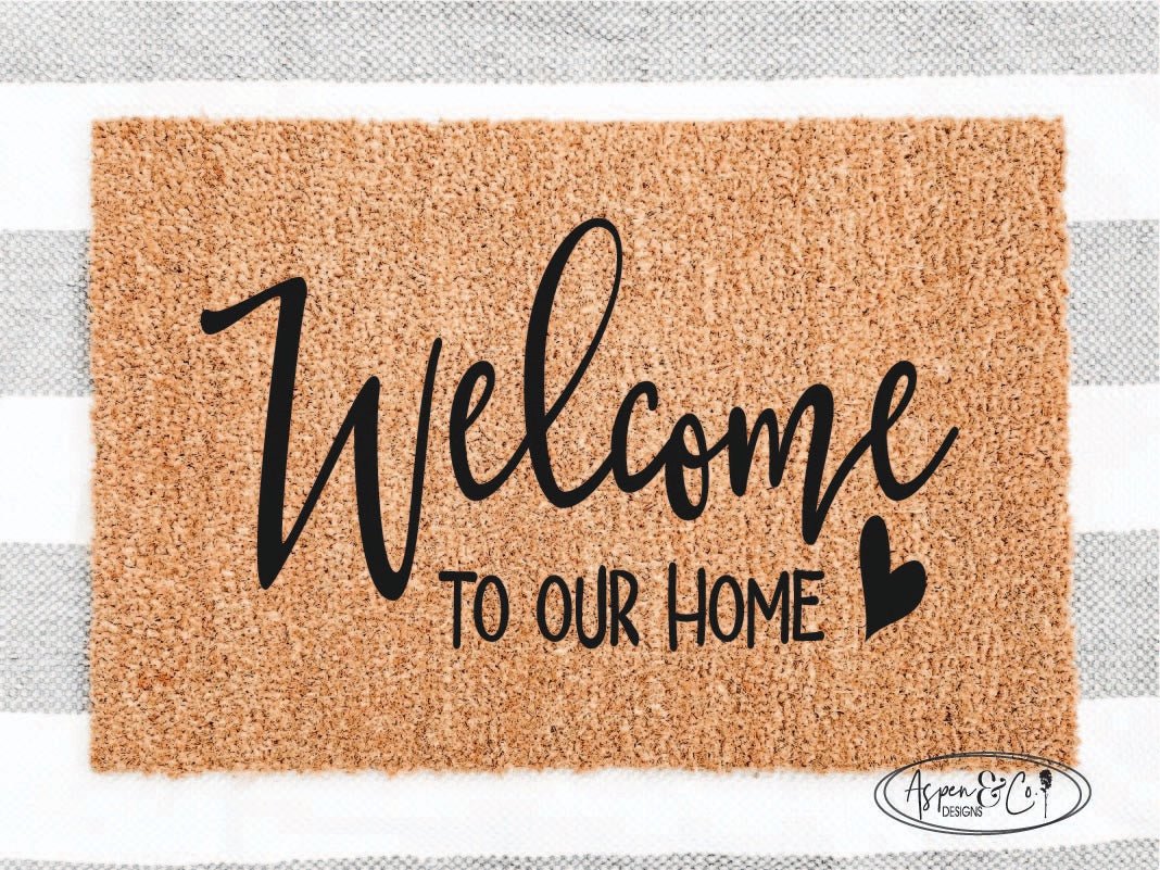 Welcome To Our Home Doormat